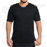 Tricou Bleumarin Black Iris - AIR- Jandarmeria (100% Bumbac, inscriptionat la baza gatului)